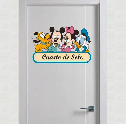 Vinilos Decorativos Infantiles Modelos Mickey Minnie Pluto