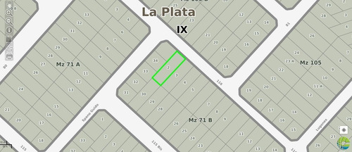 Imagen 3 de 14 de Venta Lote 116 E/ 80bis Y 82. La Plata. Vivani Propiedades