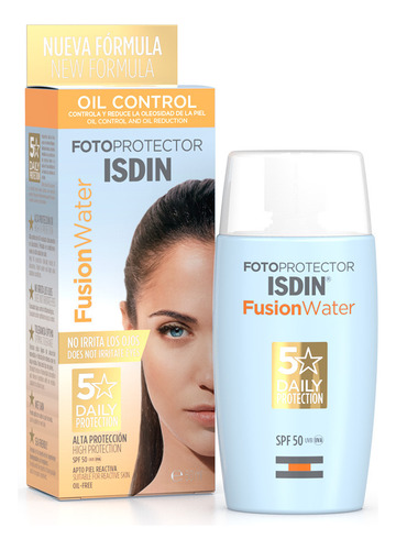 Isdin Fotoprotector Fusion Water Spf50 Oil Free 50ml