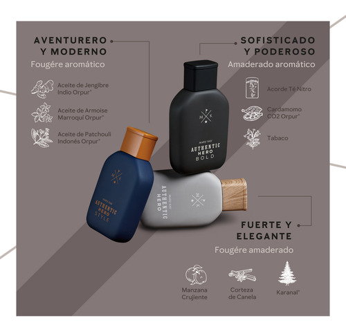 Authentic Hero+ Authentic Bold+ Authentic Hero Style Marykay
