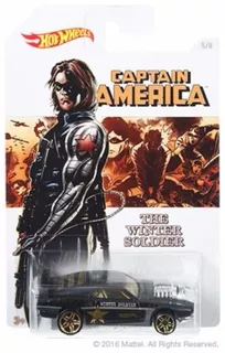 Hot Wheels Capitan America Vintage Nº 5 Sellado