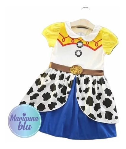 Disfraz Jessie Toy Story Vaquerita Disney Vestido Para Niña