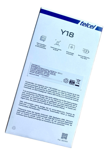 Celular Vivo Y18 Color Azul Océano 128gb Rom 6gb Ram
