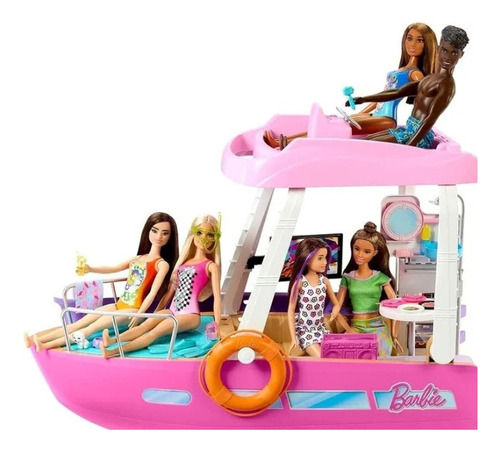 Barbie Set De Juego Bote