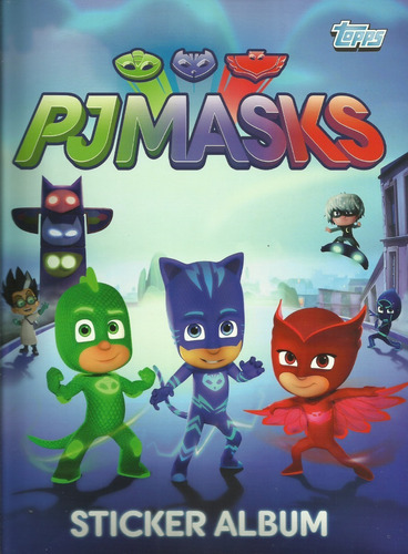 Pj Masks Álbum + 50 Pacotinhos De Figurinhas Por R$ 65,00