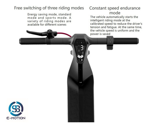 Scooter Eléctrico 5th Wheel Es04 G1 Motor 500w (pico 680w)