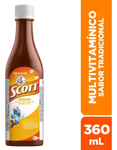 Emulsion Scott Tradicional X 360ml