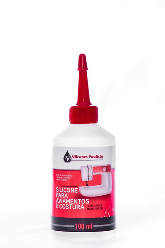 Silicone Para Lubrificar Fio Overloque E Galoneira 100ml