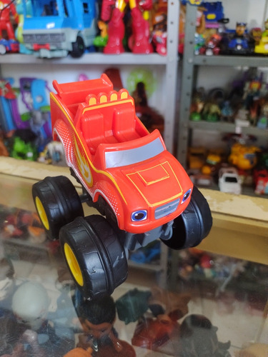 Carrinho Blaze Mattel 2014 A Corda 