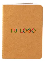 Comprar 25 Cuadernos Ecológicos A5 Personalizado Logo Full Color Color Natural