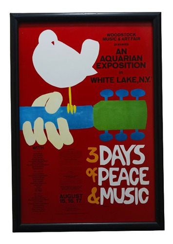 Cartel De Woodstock  