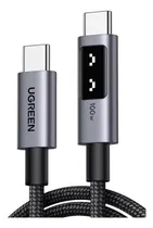 Comprar Cable Ugreen Usb C Usb C De 100w,carga Rápida Pantall Led 2m