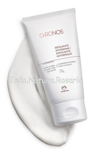 Exfoliante Facial Antiseñales Chronos Todo Natura Rosario 