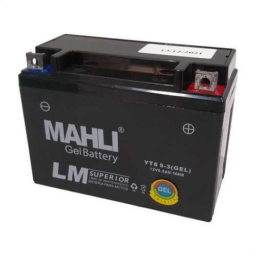 Bateria Mahli Yt6.5-3 Gel Um