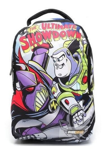 Mochila Escolar Toy Story Buzz Alças Dermiwil Costas Alça