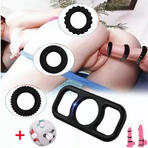  Anillo de pene para hombre para sexo para pareja, anillos de  silicona para el pene sexual, juguetes sensoriales para adultos, anillos de  pene para hombres, dispositivo de estimulación sexual, sudadera de