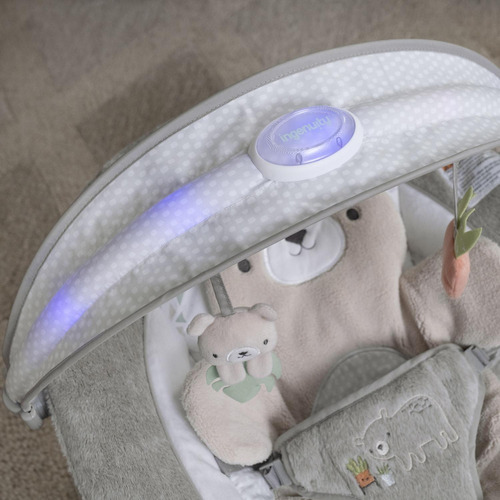 Silla Vibradora Y Musical Inlighten Ingenuity 16667 0020-gris Inlighten Bouncer