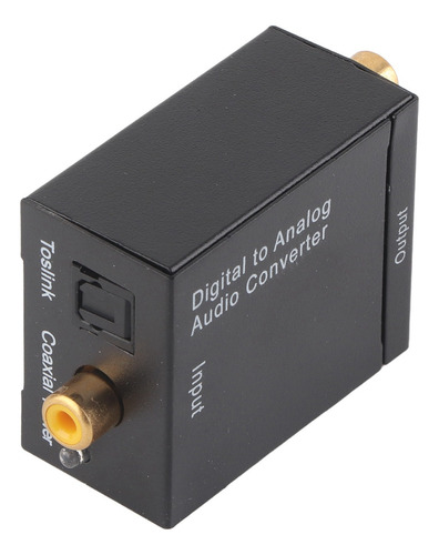 Convertidor De Audio Coaxial Digital Analógico Spdif A Rca