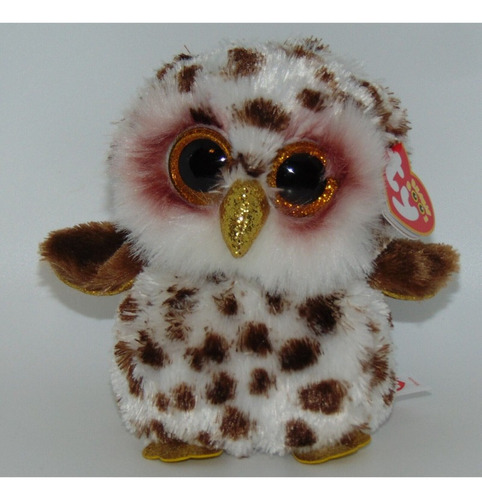Bichinho De Pelúcia Coruja Beanie Boos Coleção Ty