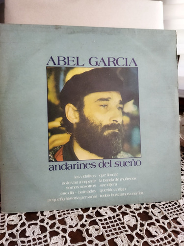 1984 Lp Vinilo Folk Uruguay Abel Garcia Andarines Del Sueño 