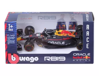 Burago Redbull F1 Rb19 #1 Max Verstappen Fórmula Coche 1/43