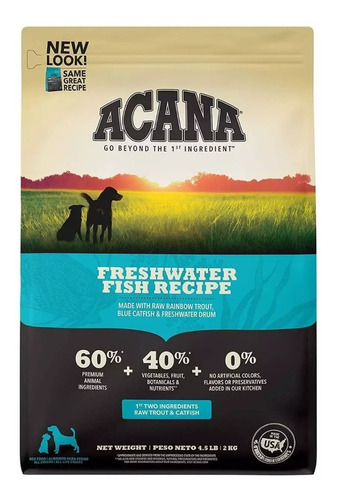 Alimento Para Perro Fresh Water Fish Acana Todas Las Razas H