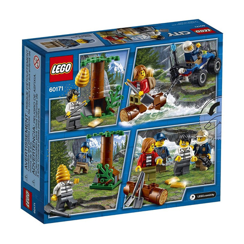 Juguete Lego City Mountain Fugitives 60171