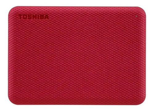 Disco Duro Externo Toshiba Canvio Advance Hdtca10x 1tb Rojo