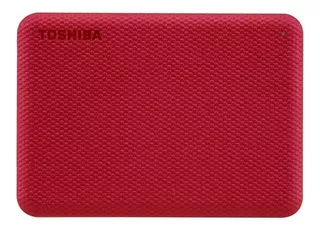 Disco duro externo Toshiba Canvio Advance HDTCA10X 1TB rojo