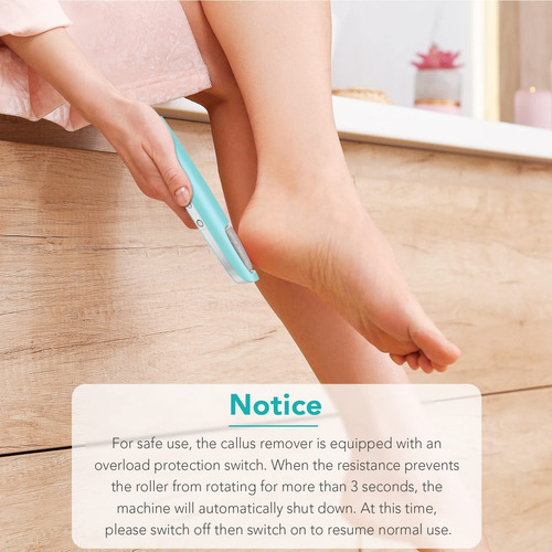 Linkevap Removedor Eléctrico Callos Pies, Kit Pedicura