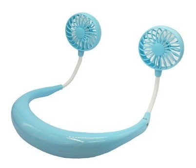 Ventilador Portátil Para Cuello Recargable Usb 3 Niveles