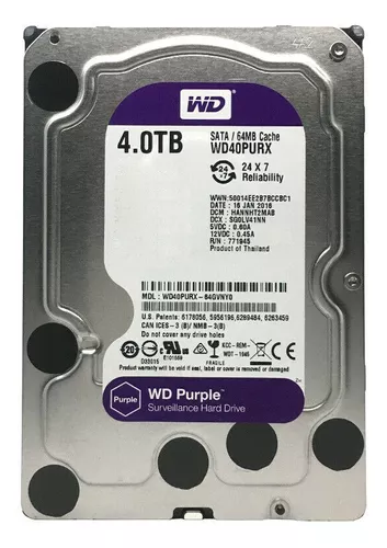 interno Western Digital WD Purple WD40PURX