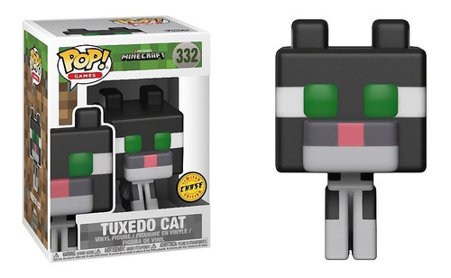 Funko Pop Minecraft Tuxedo Cat Chase