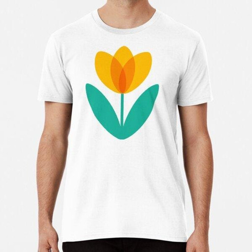 Remera Tulipán Amarillo A Medianoche De Suzie London Algodon