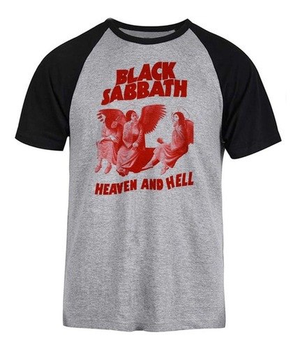 Black Sabbath Heaven And Hell Remera Spun Adulto/niño Unisex