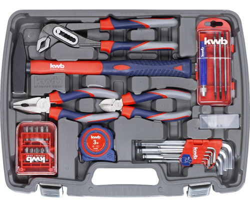 Set De Herramientas Con Maletín 65 Pzs - Kwb