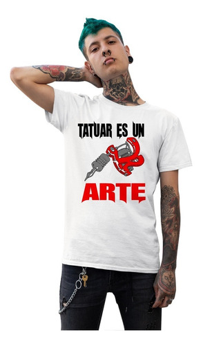 Camisetas Sublimadas Para Papá Tatuador Economicas Regalo Id