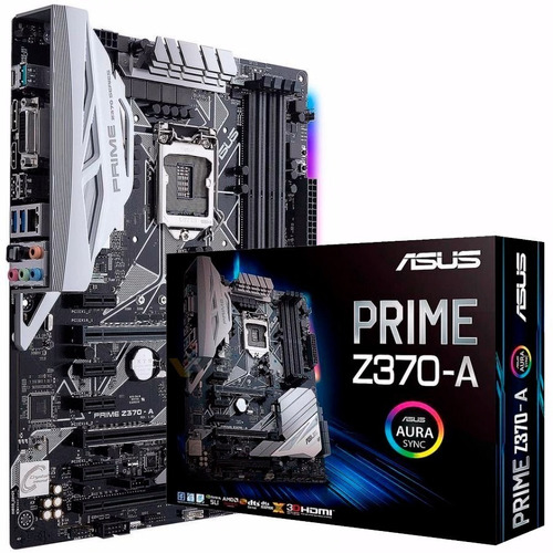 Motherboard Asus Z370-a Prime Lga 1151 Coffelake Ddr4