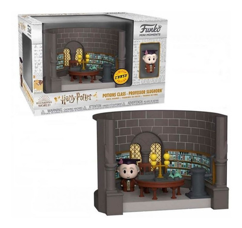 Imagen 3 de 3 de Funko Mini Moments Hp Prof Slughorn Potions Class 57361 At