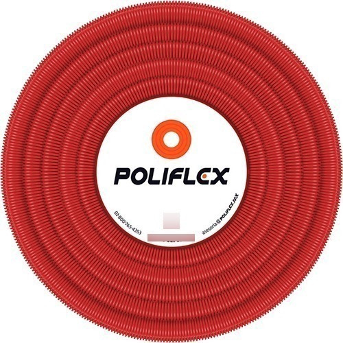 Poliflex 1/2 Pulgada Extraresesistente Rojo Con Guia100 M