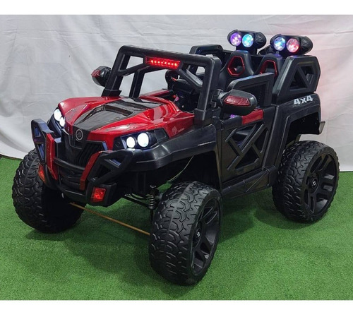 Carro Electrico Para Niños Bugui Super 4x4 Doble Puesto