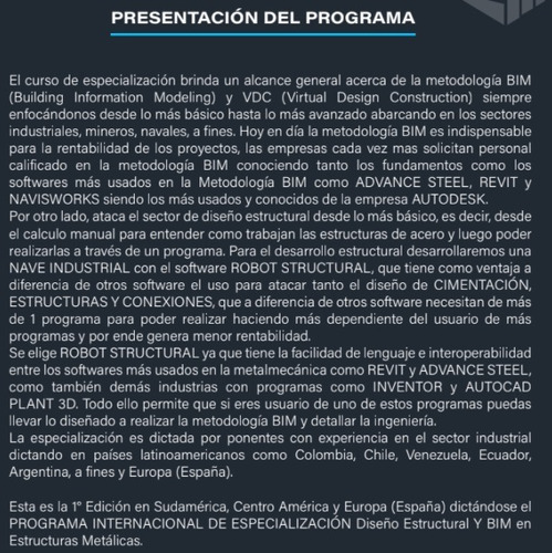 Diseño Estructural Y Bim En Estructuras Metálicas