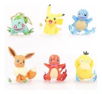 Comprar Figuras De Juguete Pokémon Pikachu Eevee Psyduck Squirtle, 6