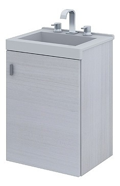 Vanitory Colgante Schneider Terra Basic Blanco 40cm Vc40tb  