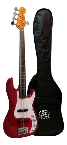 Bajo Electrico Sx Precision 5 Cuerdas Fpb62-5 + Funda