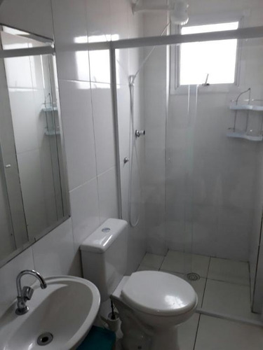 Imagem 21 de 23 de Apartamento Mobiliado Em Edifício Frente Ao Mar Com 2 Dormitórios À Venda, 68 M² Por R$ 320.000 - Maracanã - Praia Grande/sp - Ap3559