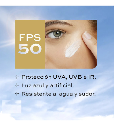 Protector Solar Facial L'bel Defense Total Ultra Fps 50 70ml