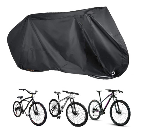 Imagem 1 de 3 de Capa P/ Cobrir Bicicleta Forrada Impermeável Aro 24/26/29