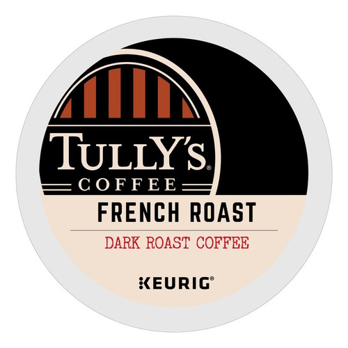 Tully's Coffee Cafe Tostado Frances K-tazas, Caja De 24