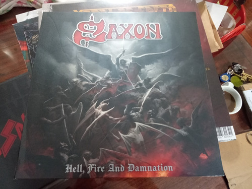 Saxon - Hell Fire And Damnation - Vinilo Lp Importado